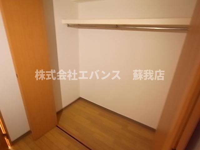 収納　たっぷりとした収納スペースです
