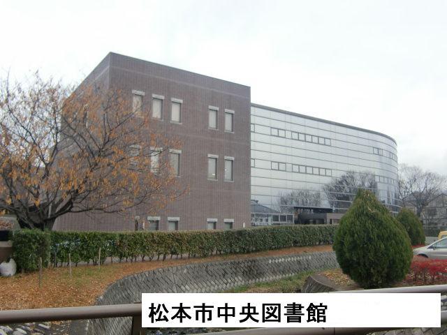 図書館　松本中央市立図書館（図書館）まで168m