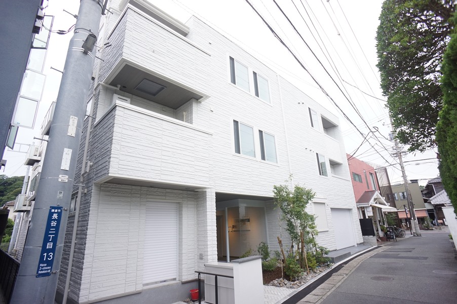 建物外観　由比ガ浜海岸より徒歩３分！海近物件です！