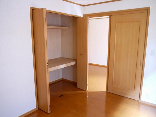収納　たっぷりとした収納スペースです