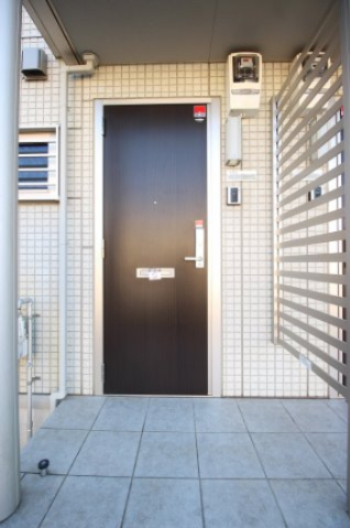 玄関　明るい玄関です