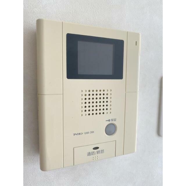 セキュリティ　モニターインターホンで来客時も安心です。