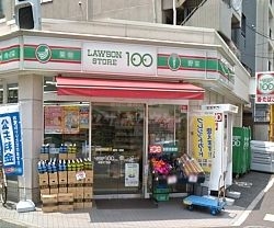 コンビニ　ローソンストア100中野5丁目店（コンビニ）まで180m