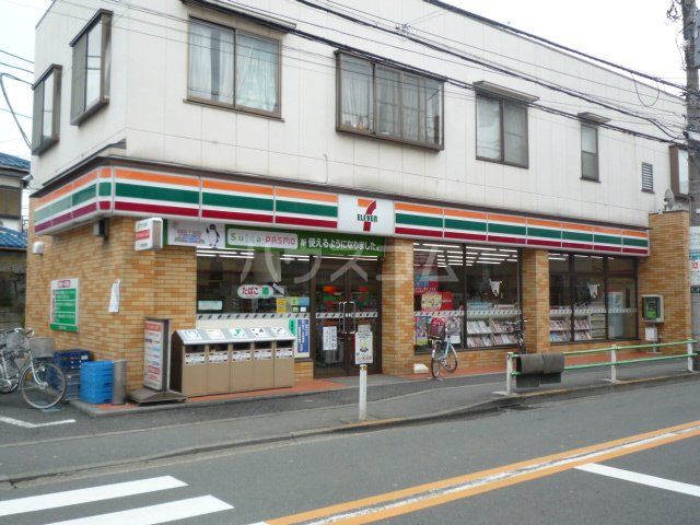 コンビニ　セブン-イレブン 調布染地２丁目店（コンビニ）まで438m