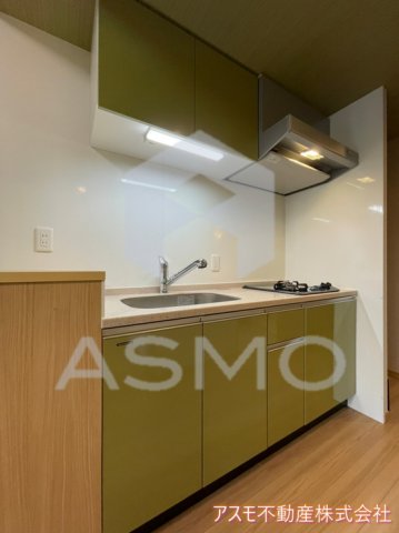 キッチン　同マンション別部屋参考写真