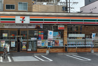 コンビニ　セブンイレブン 名古屋四番2丁目店（コンビニ）まで418m