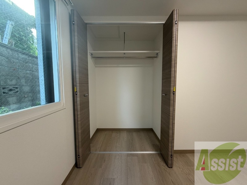 収納　収納もバッチリあるのでお部屋が片付きますよ！