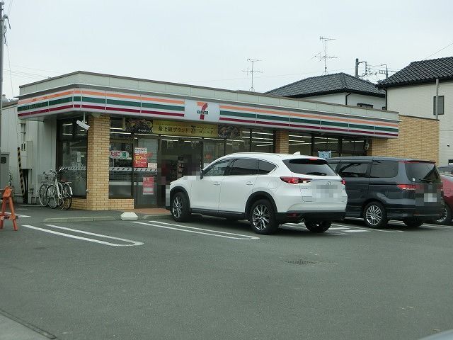 コンビニ　セブン-イレブン 清水梅ヶ谷店（コンビニ）まで600m