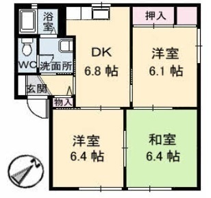 エスパシオ青山の間取り写真