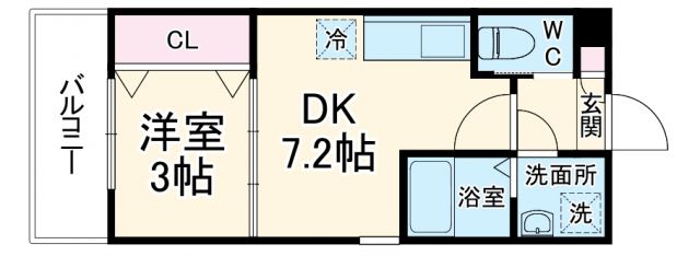仮)ジーメゾン高座渋谷ブランシュの間取り写真