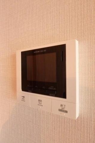 セキュリティ　急な来客時も安心ですね