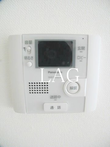 その他設備　モニター付きインターホンです。