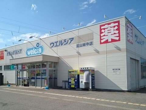 ドラックストア　ウエルシア富山婦中店（ドラッグストア）まで850m