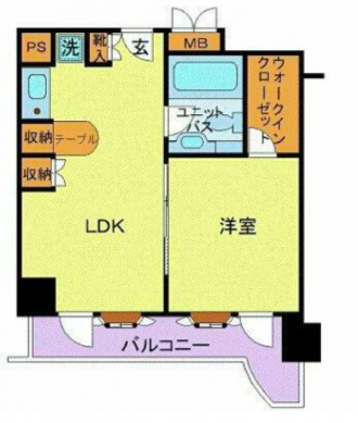 インペリアル南麻布コート&サテライトの間取り写真
