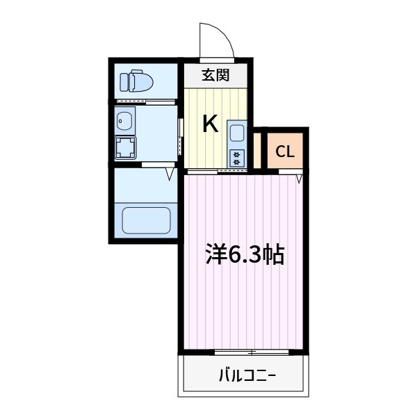 MELDIA蕨IIIの間取り写真