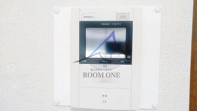 セキュリティ　モニター付インターホンです。