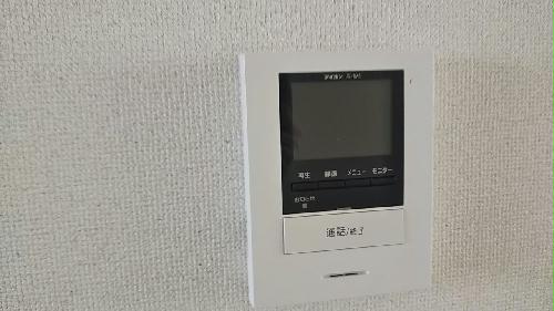 セキュリティ　モニター付きインターホン