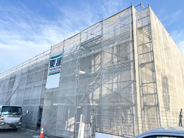 眺望　建築現場