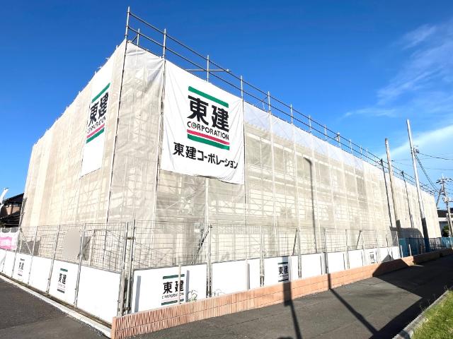 建物外観　建築現場
