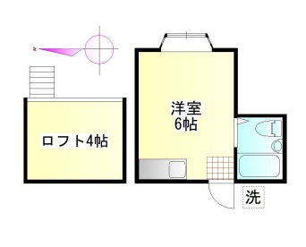 パークサイド大升の間取り写真