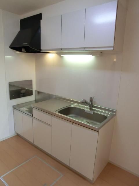 キッチン　２口コンロ設置可