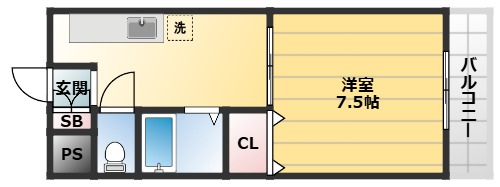 Cube泉町の間取り写真
