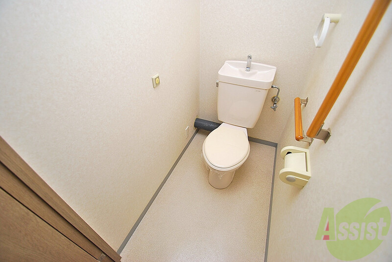 トイレ　清潔感に溢れたトイレは落ちつける、癒しの空間。