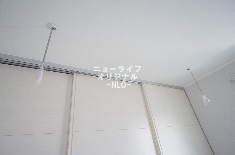 その他　雨の日や花粉の時期のお洗濯に欠かせない室内物干付き♪
