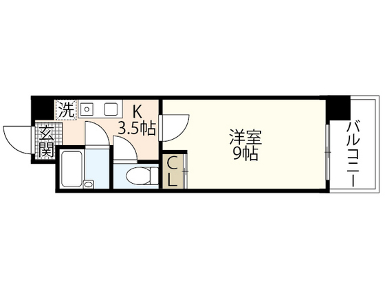 JJS舟入南の間取り写真
