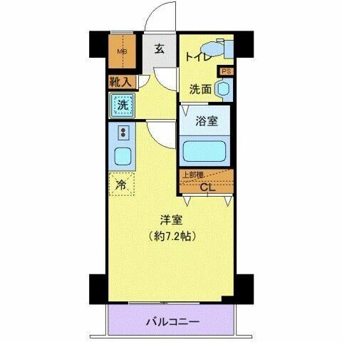 クレヴィスタ大井町の間取り写真