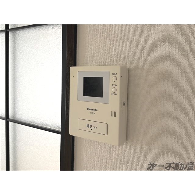 セキュリティ　モニター付きインターホン