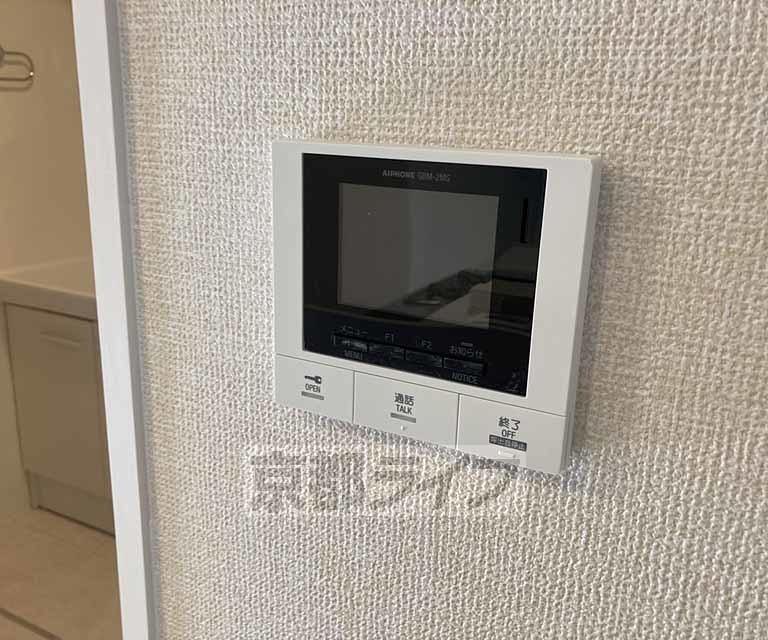セキュリティ　来客確認も安心です！