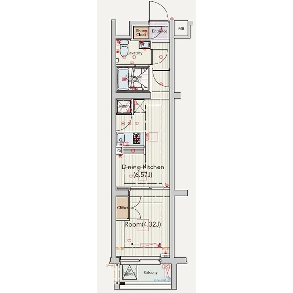 ビバリーホームズ鷺宮の間取り写真
