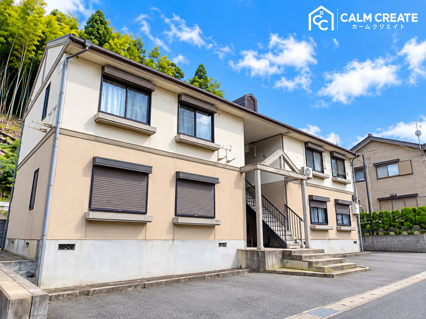 建物外観　最上階の角部屋◇人気のカウンターキッチン、バストイレ別です◆