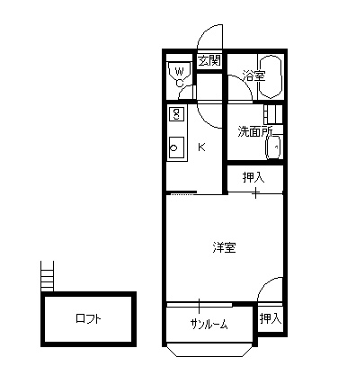 ＫＥＩグランデの間取り