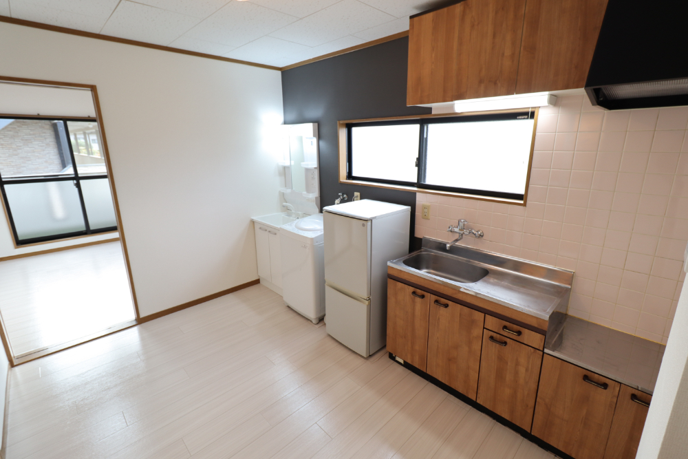 キッチン　ガステーブル付いています♪