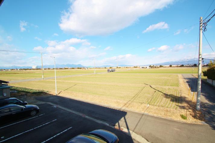 眺望　夏には花火鑑賞が出来ます♪