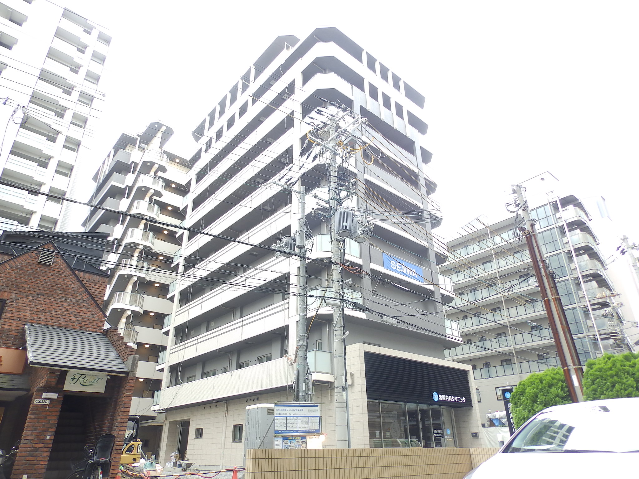 建物外観　駅も近くです