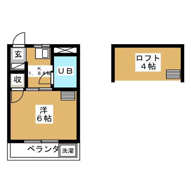 ＳＫハイツの間取り