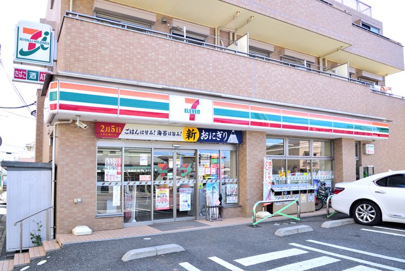 コンビニ　セブンイレブン市川菅野6丁目店（コンビニ）まで447m