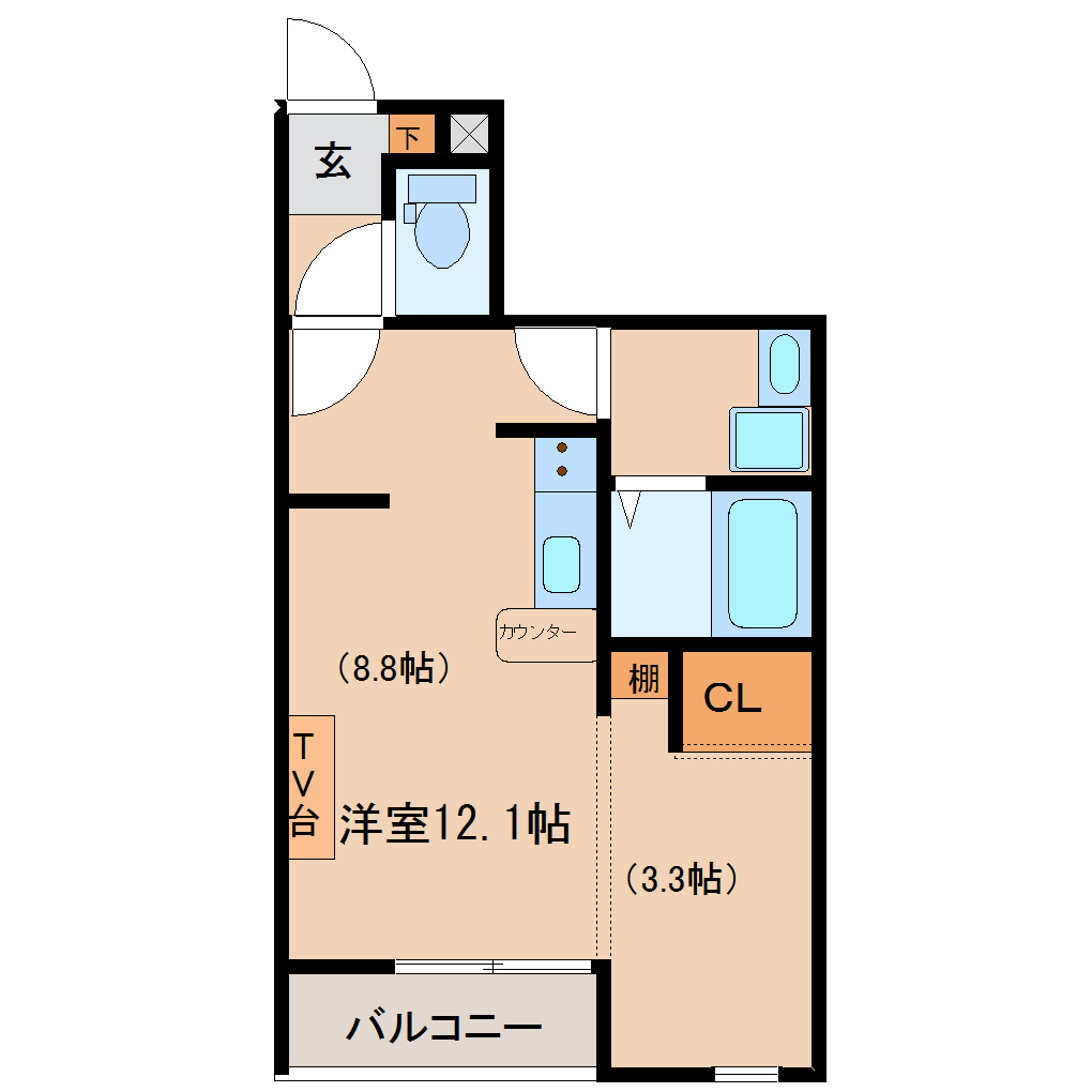 エスペランサの間取り