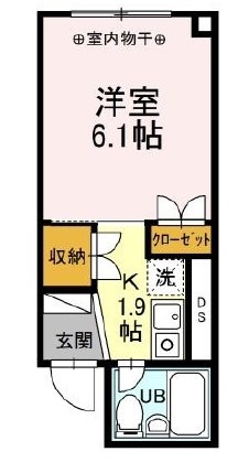 アンソレイユ塩町の間取り