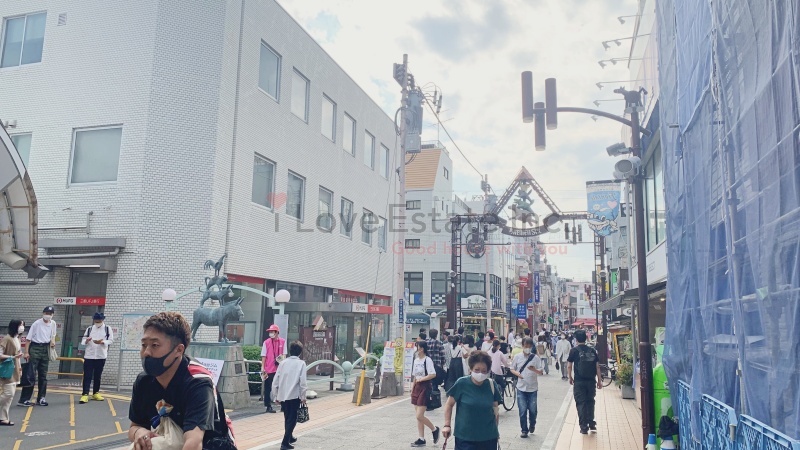 【スカイピア元住吉のショッピングセンター】