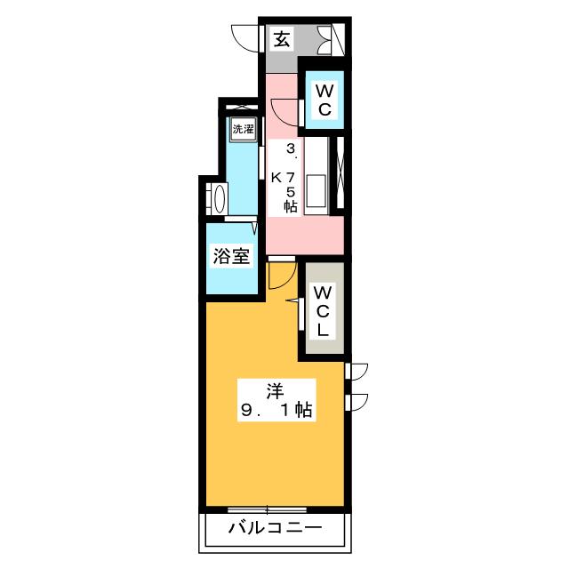 ライムライト岐阜の間取り