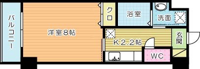 サンシャイン妙見表参道の間取り