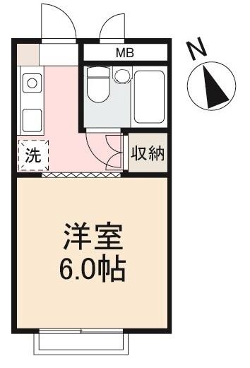 高松市西町のマンションの間取り