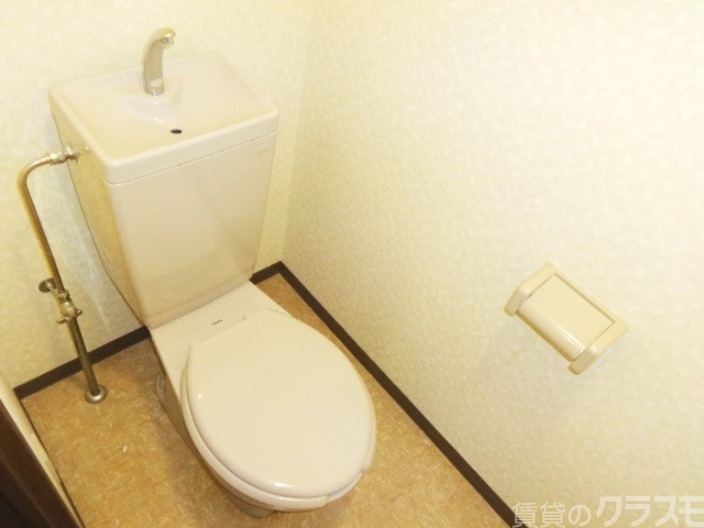 トイレ　トイレも綺麗にお使いいただけます！