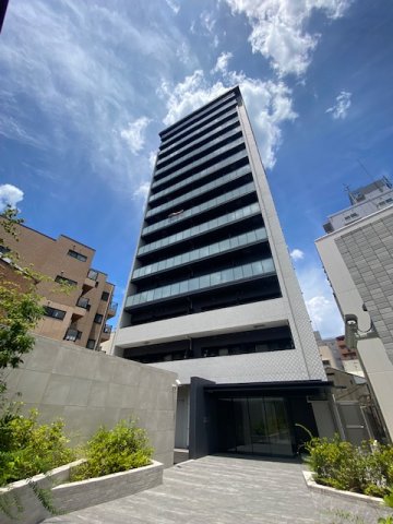大阪市天王寺区舟橋町のマンションの建物外観