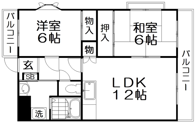 センターアイランドＮの間取り