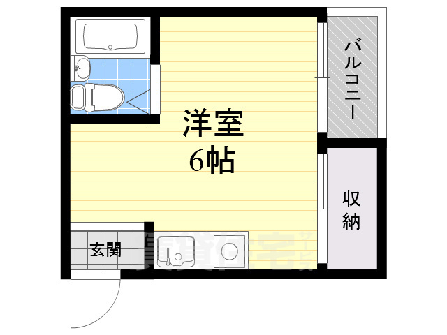 シャルレ寝屋川の間取り